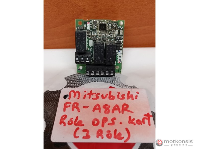 MITSUBISHI FR-A8AR RÖLE OPSİYON KARTI